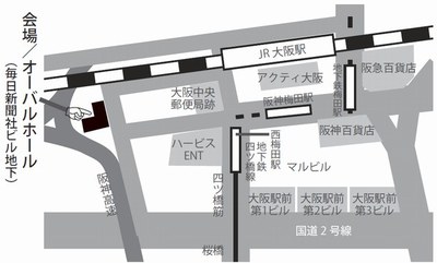 オーバルホール地図