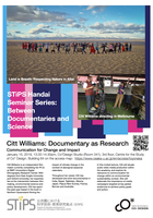 STiPS Handai研究会 第47回 "Documentary as Research: Communication for Change and Impact" Citt Williams シリーズ Between Documentaries and Science #1 