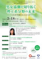 全国ダイバーシティネットワーク組織近畿ブロック平成30年度シンポジウム・関西工学教育協会第92回研究集会「男女協働が切り拓く理工系分野の未来」