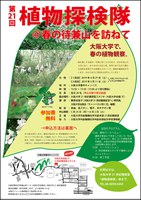 第21回 植物探検隊＠春の待兼山を訪ねて（4月27日）