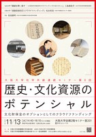 大阪大学社学共創連続セミナー第9回「歴史・文化資源のポテンシャル--文化財保全のオプションとしてのクラウドファンディング」