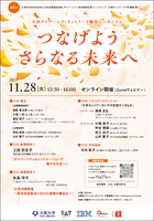 【11/28オンライン開催】（第6回）全国ダイバーシティネットワーク総括シンポジウム「つなげよう さらなる未来へ」開催